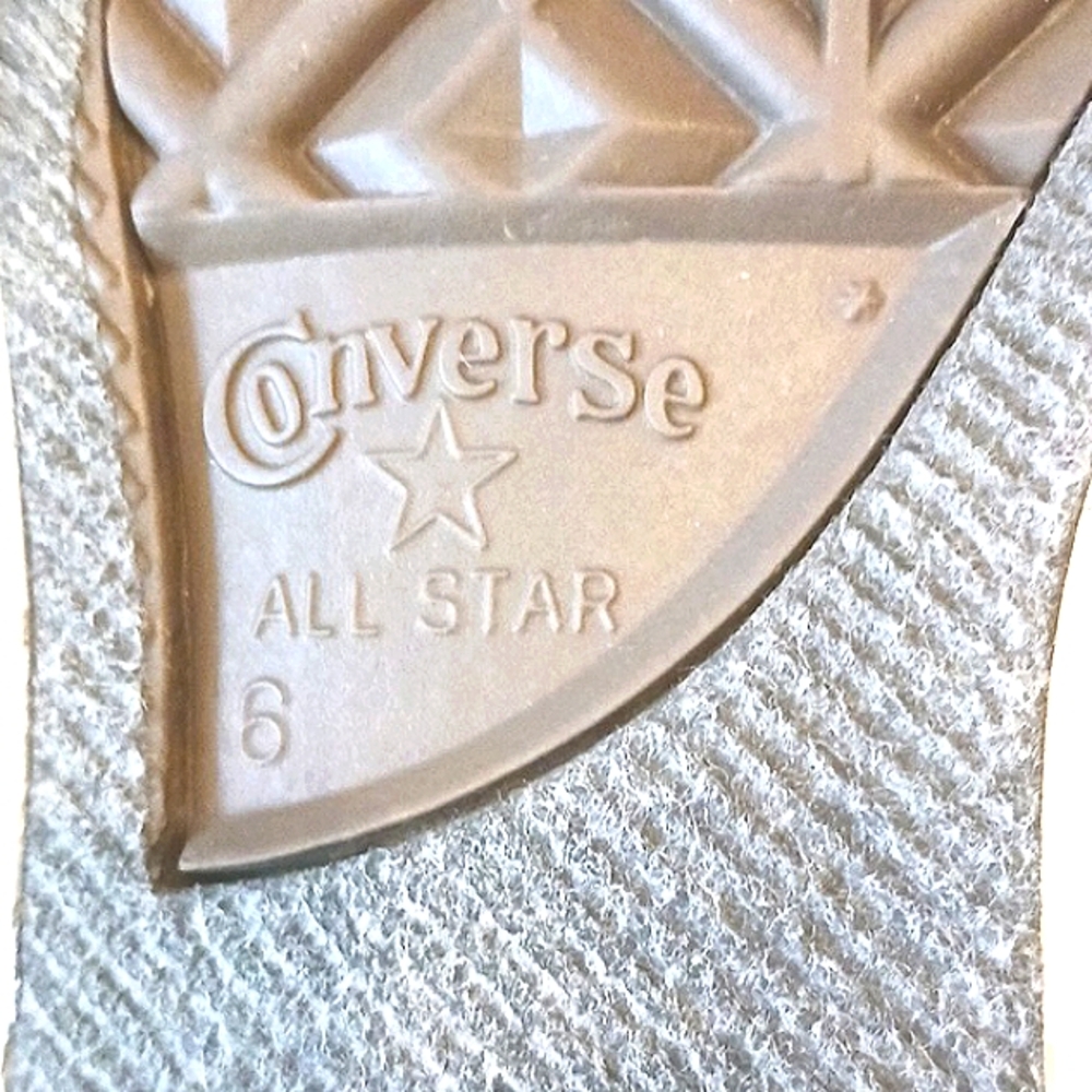 CONVERSE All Star Low Top Kids Sneakers Blue Size 6 - Picture 5 of 11